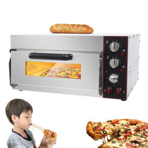 China Hotels Kitchen Equipment One Deck Pizza Oven Electric With Stone Ovens Online Support wholesale