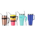 20OZ Double Walled Stainless Steel Tumbler Cup Handle