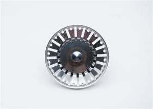 China Polished Kitchen Sink Strainer Set Replacement Outlet OD 84mm Anti - Oil wholesale