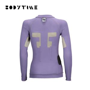 China Nylon Purple Wireless EMS Suit Sport Training Clothing Smart Black Technology wholesale