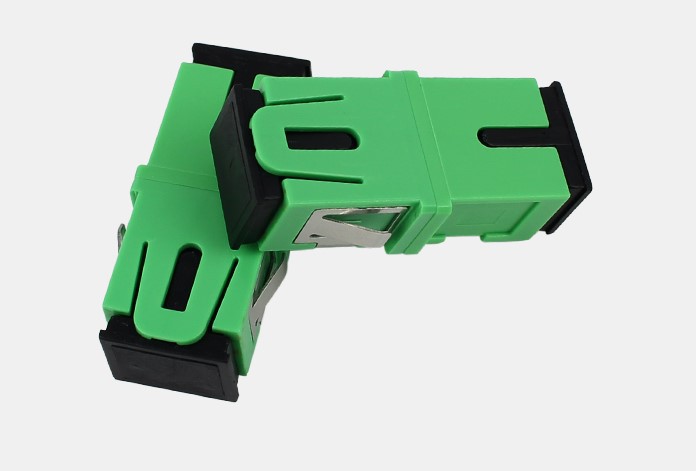 700 1 RoHS Green Fiber Optic Adapter Coupler SC SX Without Flange