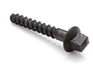 China Galvanized Spike Tirefond Sleeper Concrete Screws For Railway wholesale