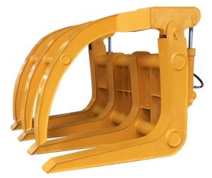 China 1m3 Hydraulic Excavator Grab Wood Grab Demolition Sorting Grapple wholesale