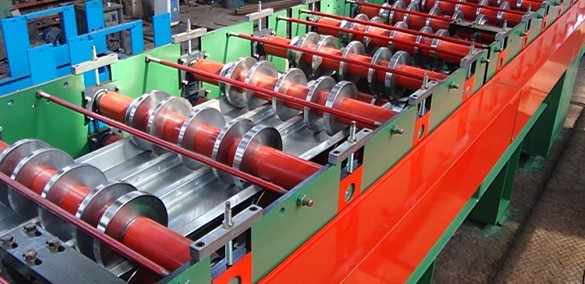 800mm Effective Width Metal Floor Decking Forming Equipment CE and ISO Certificated with High Quality
