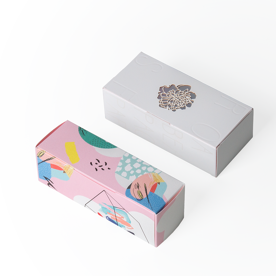 Custom Packaging Printing White Paperboard Box for Tuck End Auto Bottom Paper Box