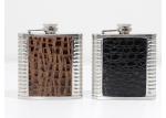 Camping Stainless Steel Small Hip Flask , Personalised Hip Flask 6 7 8 Oz Double