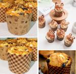 Jumbo Kraft Paper Cake Baking Cup Rk Bakeware Cupcake Muffin Liners