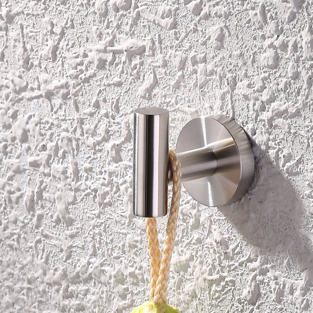 Commercial Bathroom Hardware Accessories Wall Mount Single Coat Hook