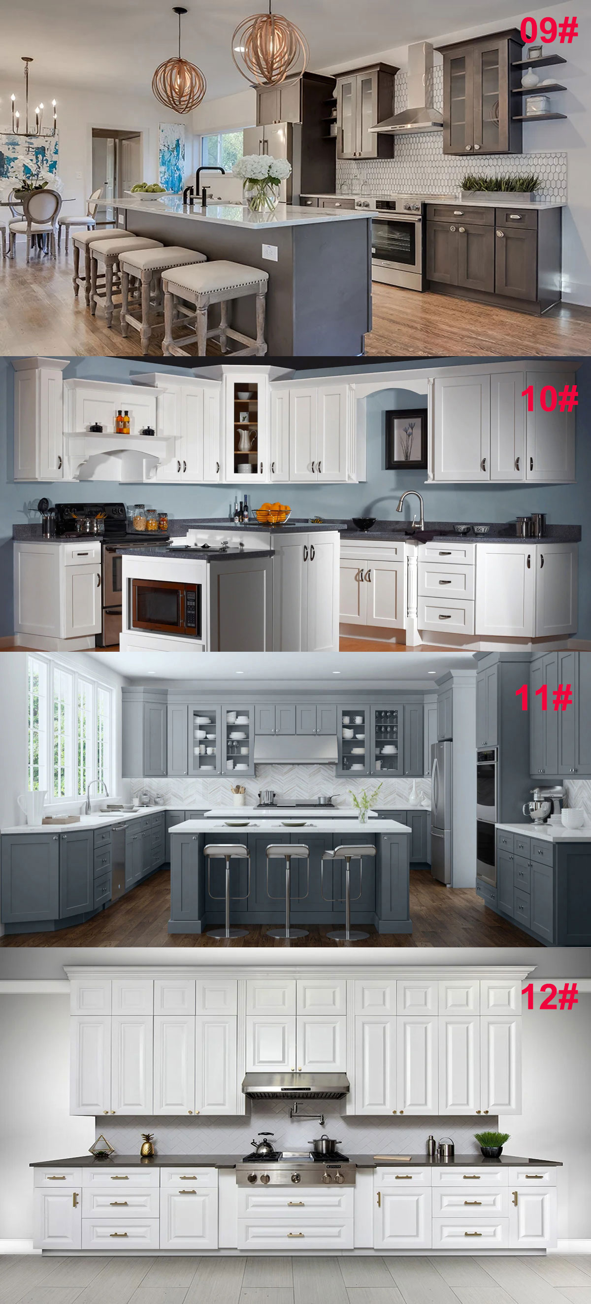 Best Italian Kitchen Cabinet Units With Durable Lacquer Door Panel Surface Treatment