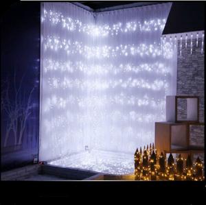 China outdoor christmas waterfall lights wholesale