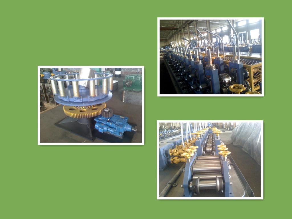 High Speed Steel Pipe Making Machine For Construction Pipe Safety