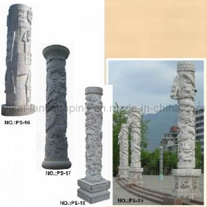 China Edit Stone Marble Pillar Granite Columns for Construction wholesale