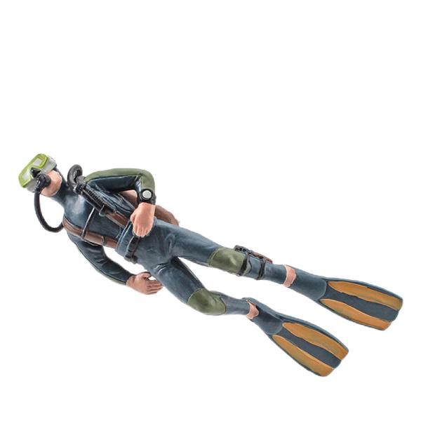 People at Work Model Toy Diver Figure Pretend Professionals Figurines Career