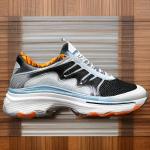 Synthetic Custom Women's Sneakers Breathable Mesh Ladies Walking Sneakers