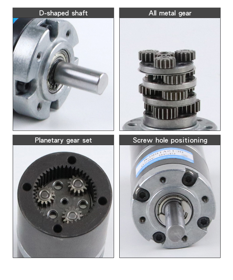 Faradyi Factory Direct Sales 4267 Low Speed High Torque 12V 24V Dc Planetary Gear Reducer Motor