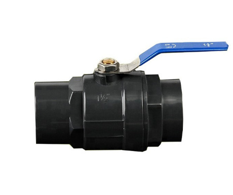All Size Available Stainless Steel Handle White 2PCS Ball Valve