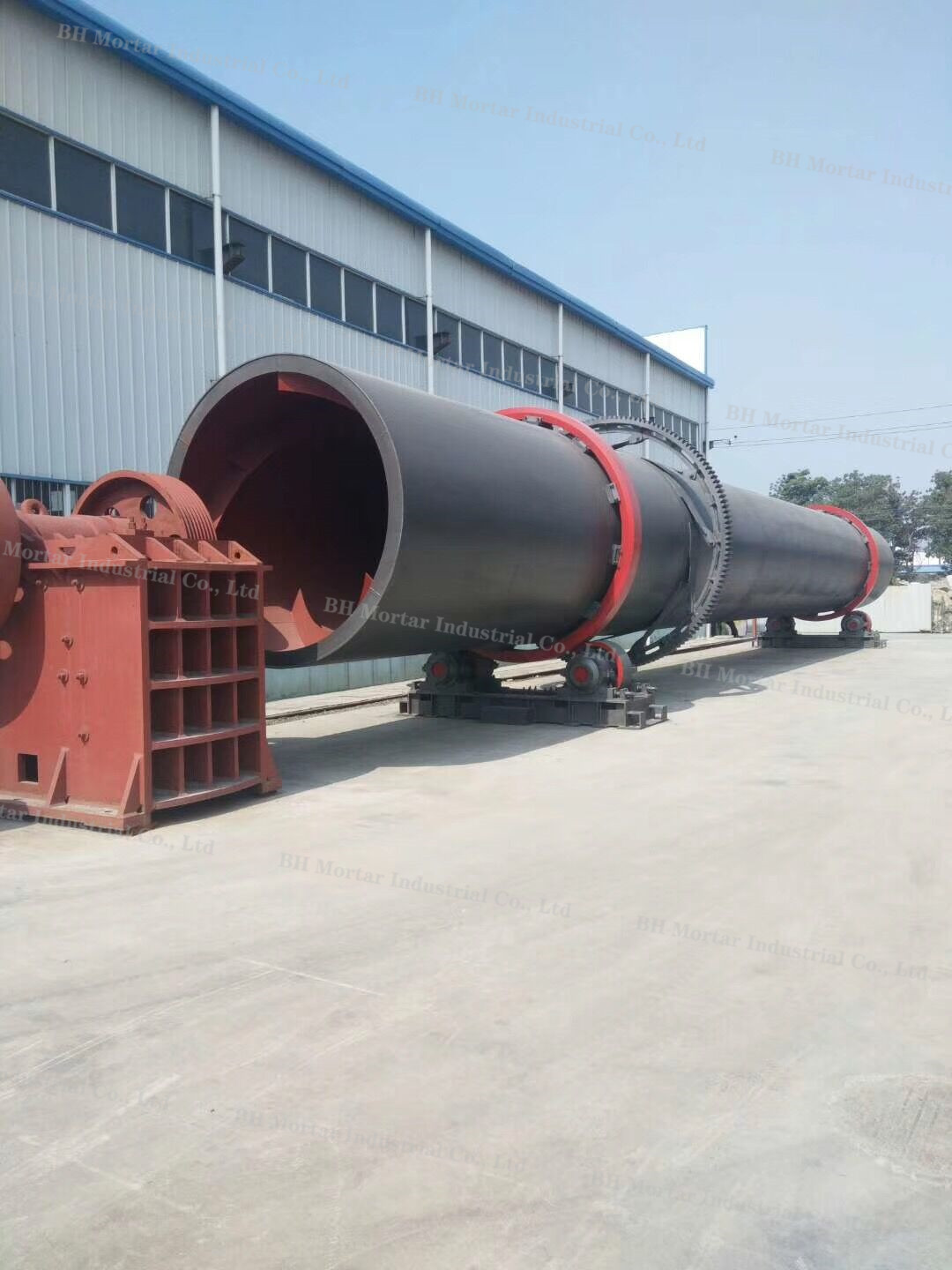 River Sand Dryer Machine Wear Resistant For Mineral Processing Industry
