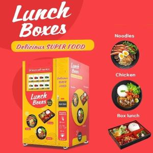 China Hot Food and Breakfast Vending Machine Convenient Use wholesale