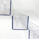 Tabletop Holder Sunglasses Display Stand Clear Eyewear Storage Tray 6 Layer