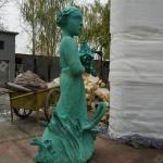 Bronze Casting Sculpture Figure by Patina