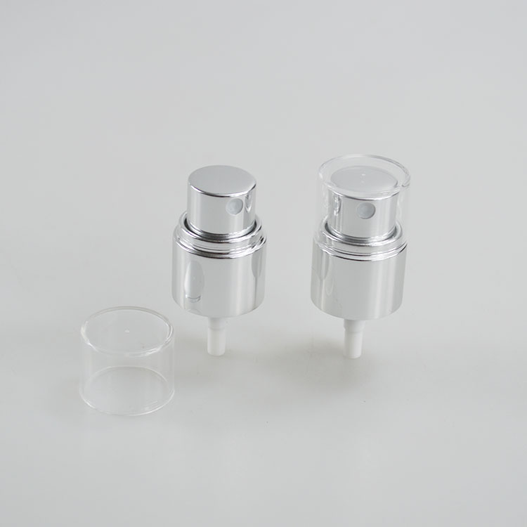 24-400 PP Luxury Sliver Sprayer Lotion Pump for Transparent Cap in Cosmetic Industry