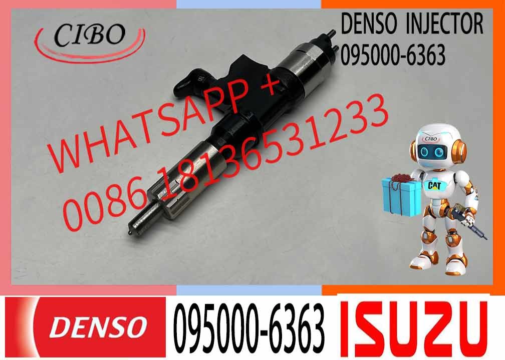 Diesel Engine Fuel Injector 8-97609788-3 095000-6363 095000-6364 for Isuzu 4HK1 6HK1