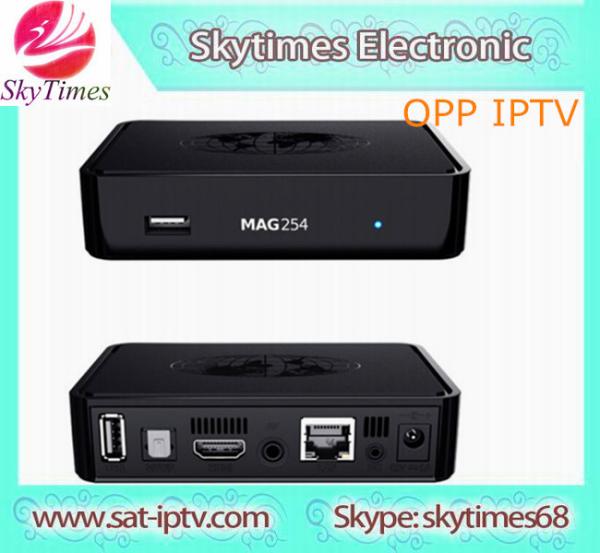 2015 new iptv account MAG 254 IPTV SET-TOP BOX mag254