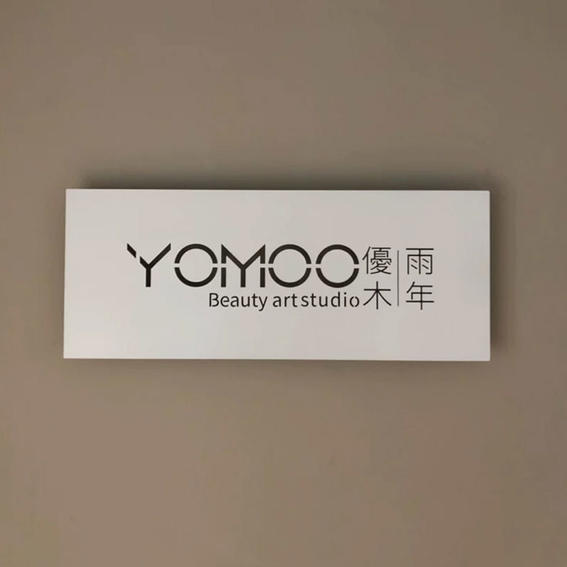 3D Shop Sign Board LED Light Box AC 100V-240V Low Consumption