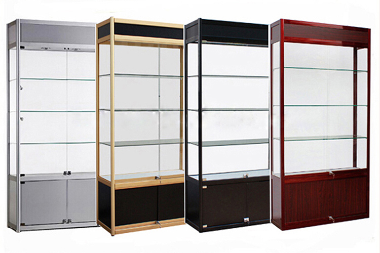120cm Long Glass Display Showcase Monomer Design Retail Shop Display Counter