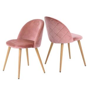 China Wood Dinning Dining Room Chairs Grey Fabric Wedding Chair Patchwork Fabric Cover Beech Wood Legs wholesale