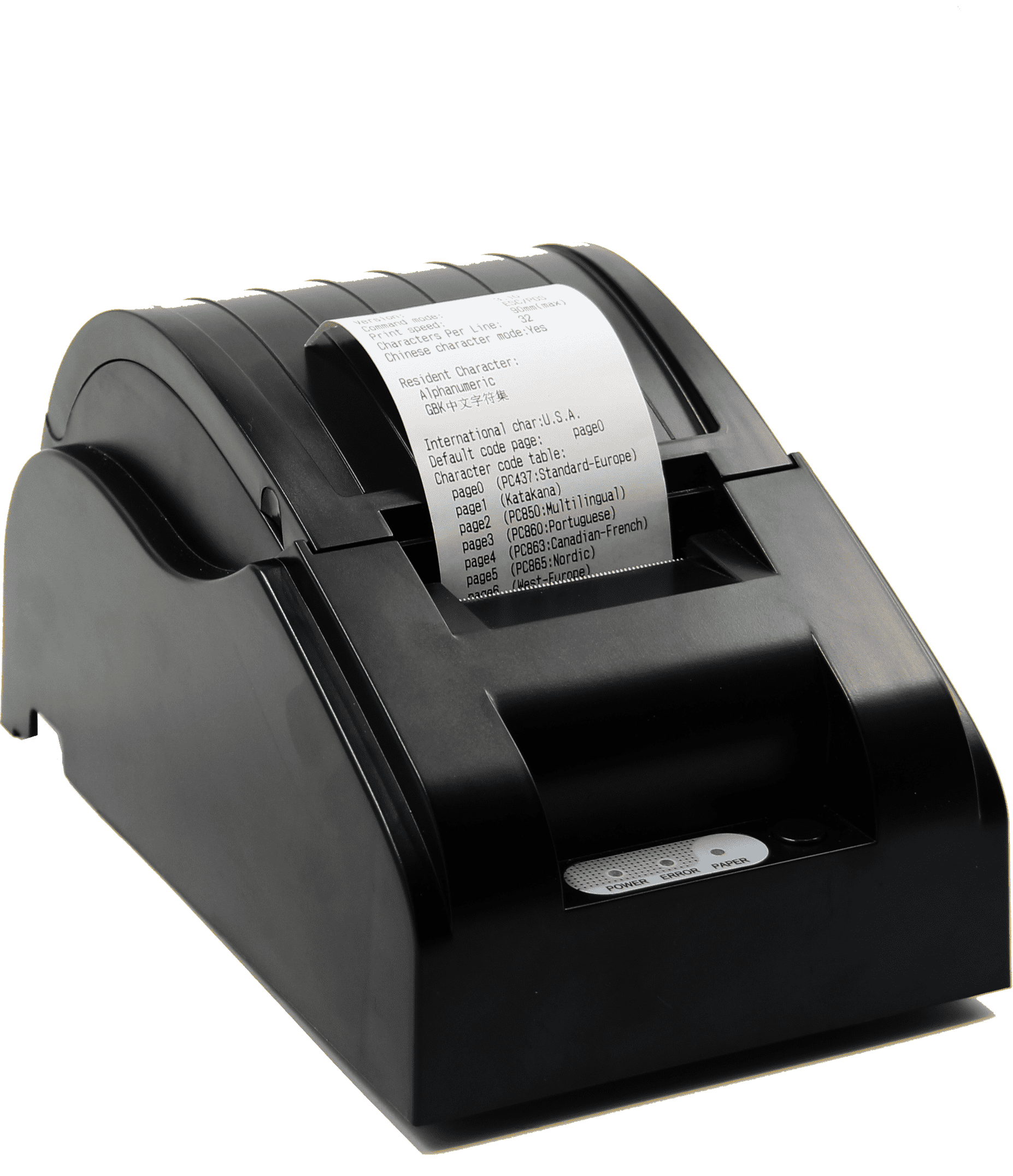 Effortless Printing HDD-5890 58mm Thermal Receipt Printer for POS and Cash Register