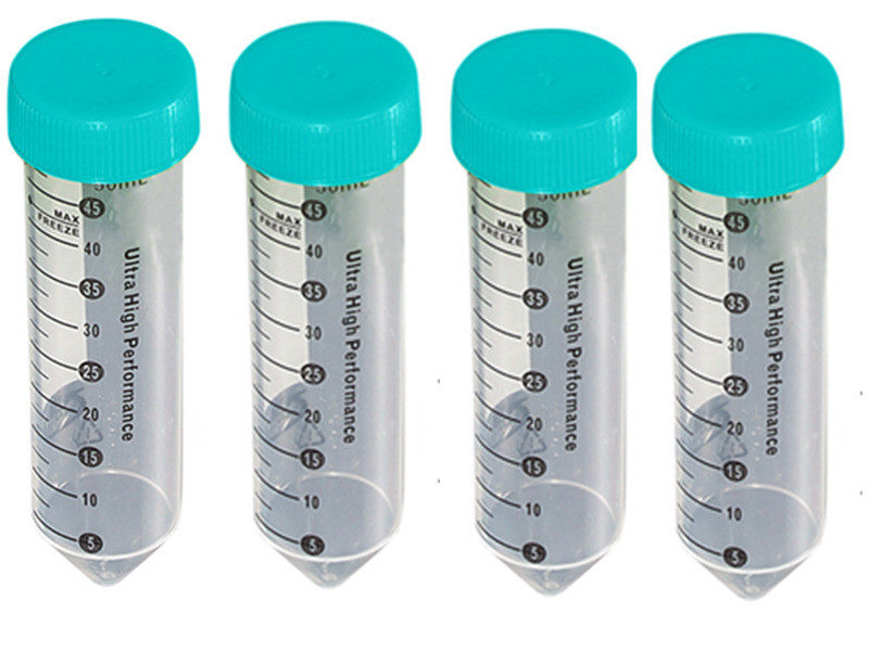 Laboratory Plastic Tubes Graduated Centrifuge Tube 15ml 50ml Falcon Tube With Screw Cap