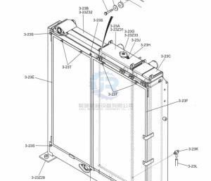China LC05P00043S002 Oil Cooler Excavator Radiator Parts For SkSK330-8 SK350LC-8 wholesale