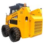 HTS75 Hydraulic Skid Steer Machine With Bucket Grapple Attachment