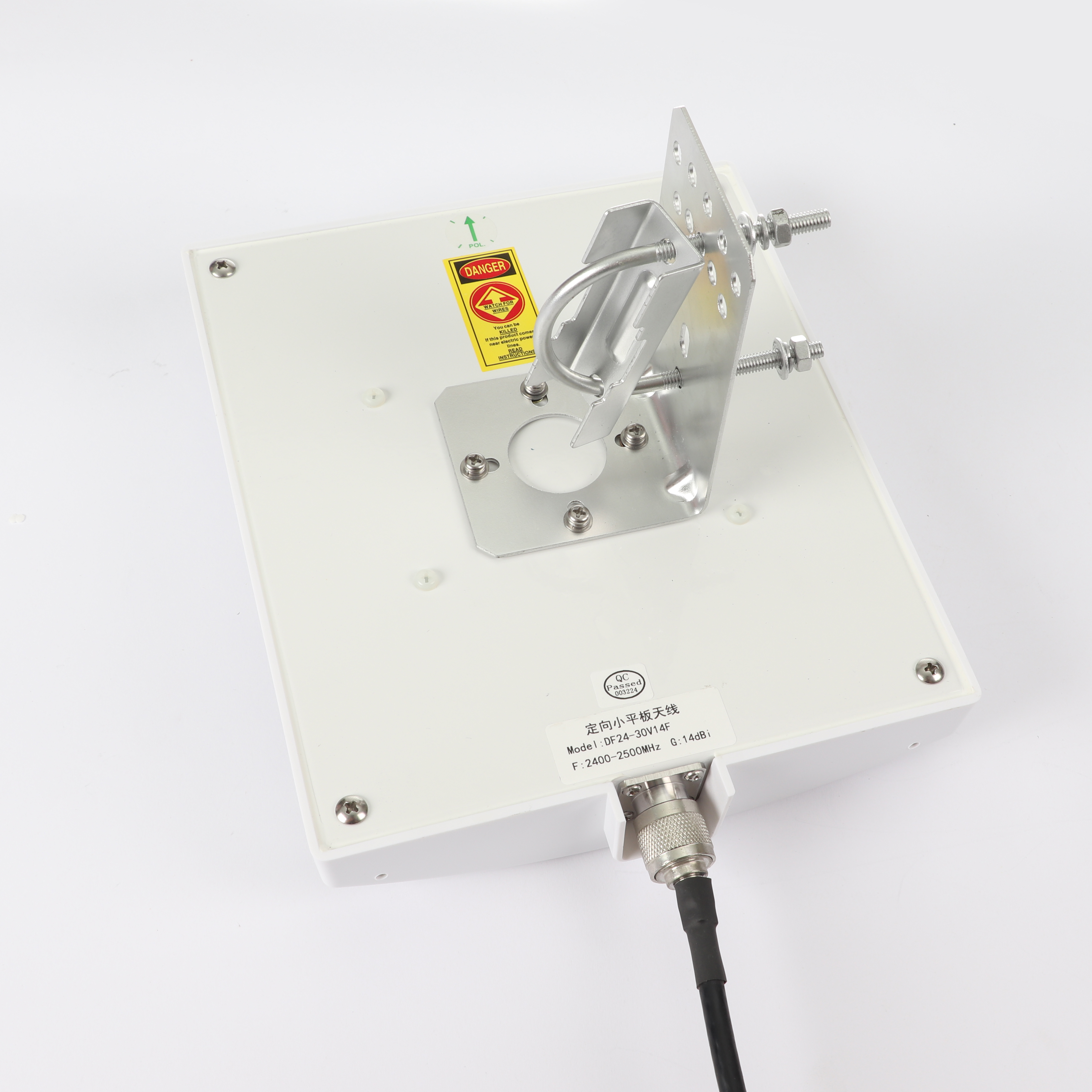 Enhance Your Cell Phone Signal with 14dBi R.H.C.P. 4G Vertical LPDA Antenna Outdoor
