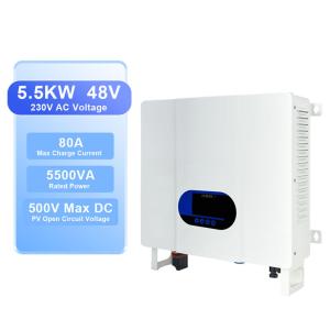 China 5000W 48V DC to AC 110V 220V Off Grid Hybrid Inverter wholesale