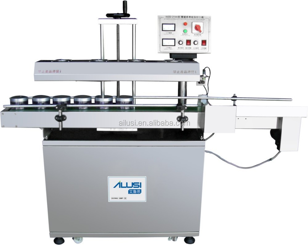Electromagnetic Induction Heater Water Bottle Honey Jar Cap Sealing Machine