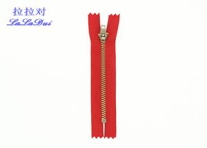 China Antique Brass 6 Inches 4.5yg Jeans Zipper With H65 Brass Material wholesale