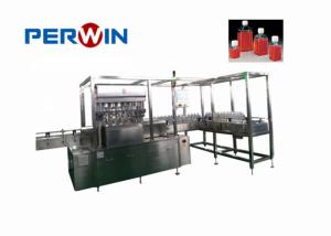 China Square Bottle Cell Culture Media Filling Machine Peristaltic Pump Or Ceramic Pump wholesale