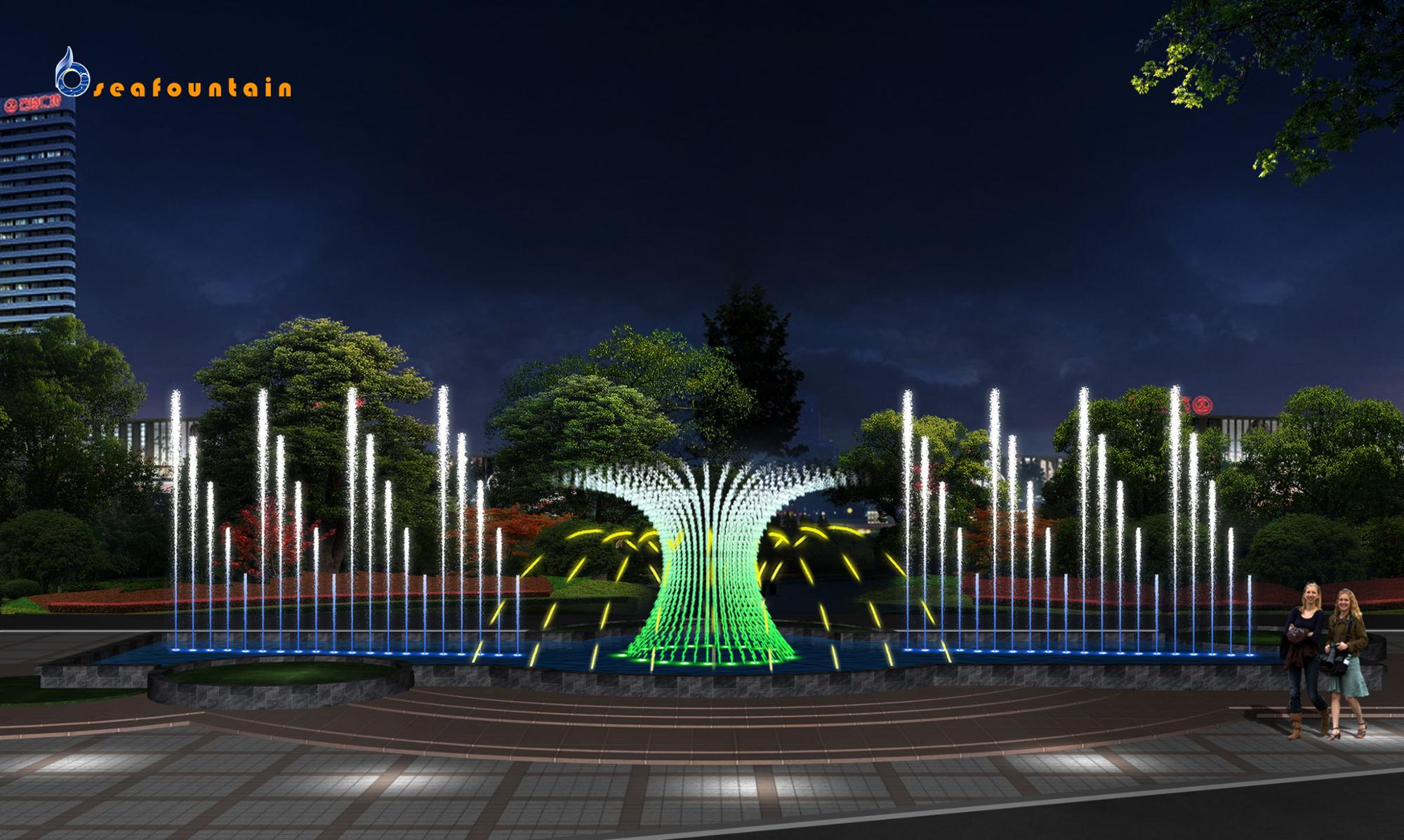 Customized easy and simple install water fountain