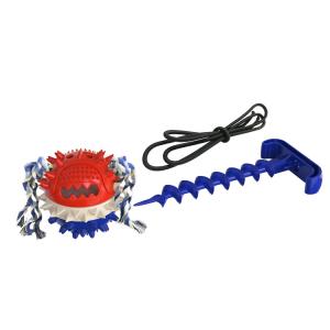 China ABS Elastic Dog Chew Toy Interactive Outdoor Drawstring Ball wholesale