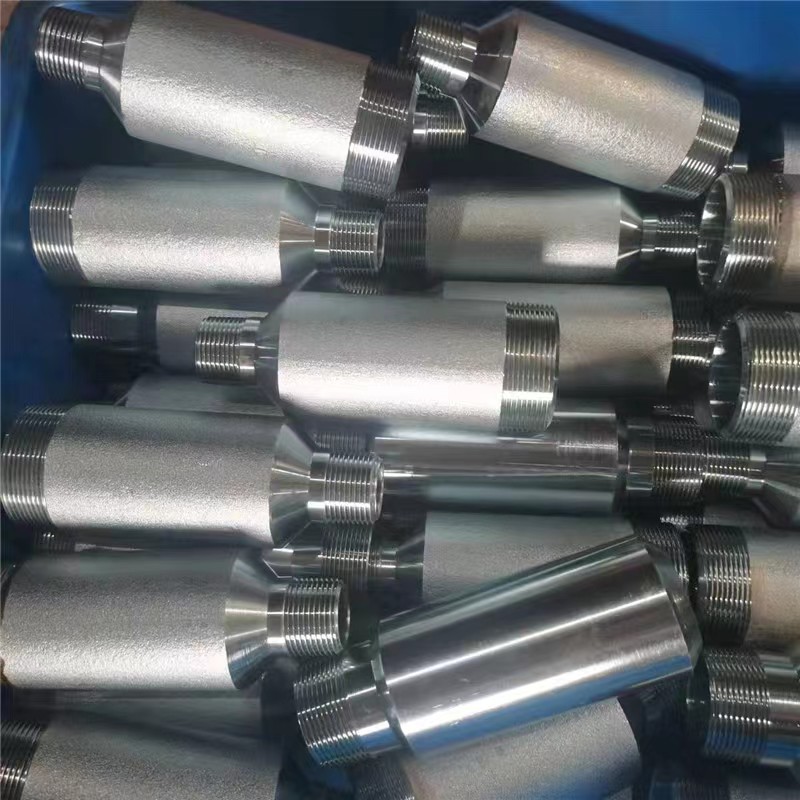 Inconel 601 Swage Nipple 1/4-12 INCH SCH10-SCH80 Customizable Steel Round Head Code for Temperature Applications