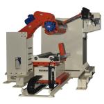 Stamping Steel Plate Straightening Machine Rotary Wire Leveler Decoiler Feeder
