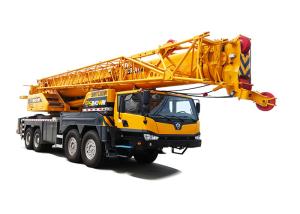 China Mobile Truck Crane / Mobile Hydraulic Boom Crane 80 Ton Capacity on sale