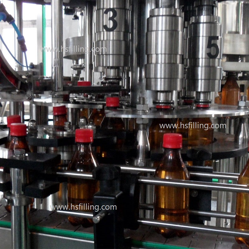Automatic Soda Water Juice Liquid Beverage Carbonated Filling Machine bottling machine