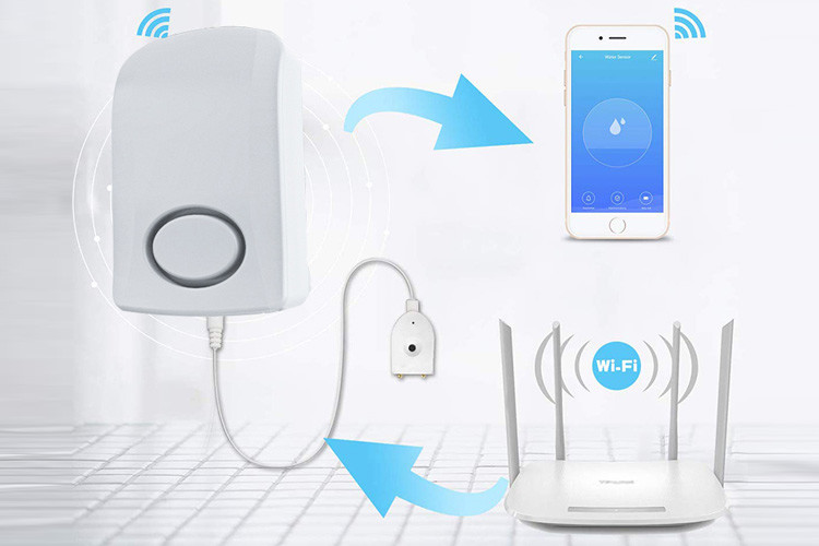 115G Smart House Security Alarm Water Overflow Alarm System