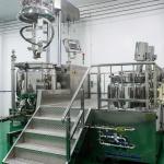 110V/220V/380V Cosmetic Emulsifier Mixer Machine Customized Power