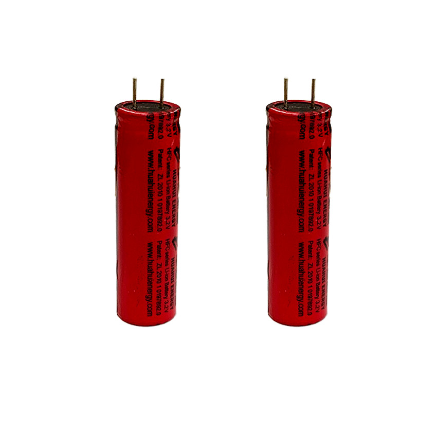RoHS 3.2 Volt Lithium Ion Battery HFC1865 1300mAh LTO Lifepo4 Battery Cells
