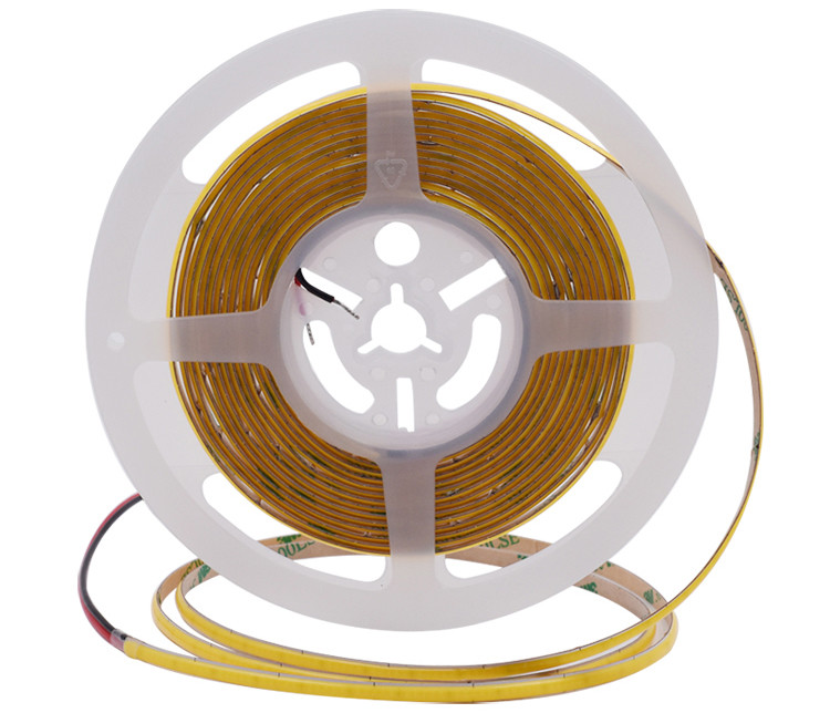 4.5MM 12V LED Light Strips COB Dotless Linear White For Stairs