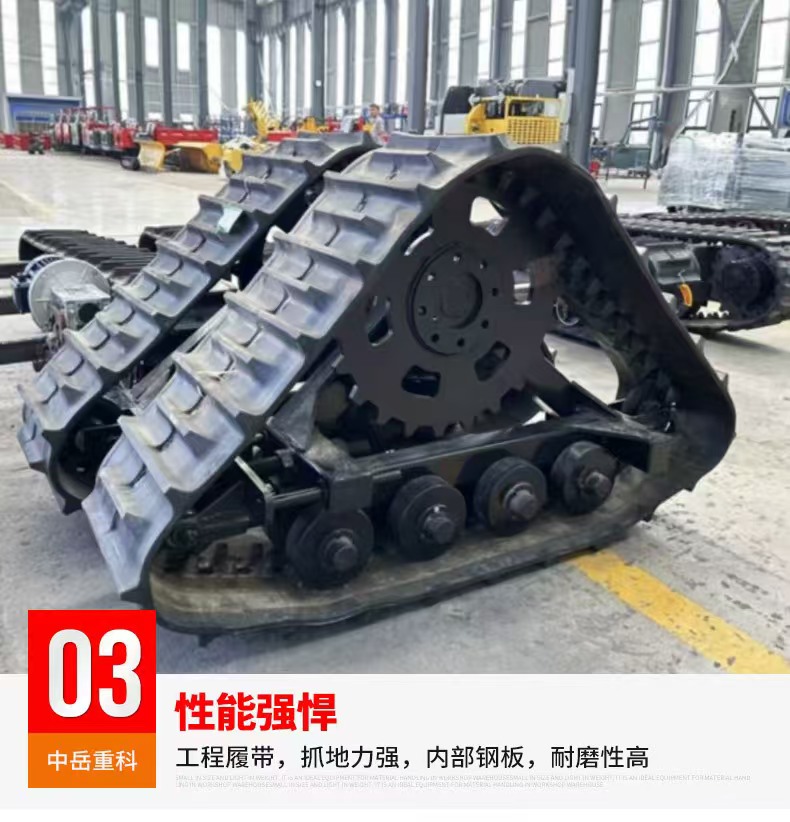 Main Customer ITR ITM Farms Claas 82/89 Harvester Triangular Tracks for Harvesting